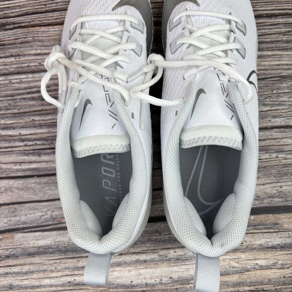 Mens Size 12 Nike Vapor Edge Speed 360 2 White Football Cleats DA5455-100 main image 6